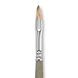 Escoda Modernista Tadami Synthetic Mongoose Brush - Bright, Long Handle, Size 8