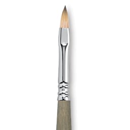 Escoda Modernista Tadami Synthetic Mongoose Brush - Filbert, Long Handle, Size 6