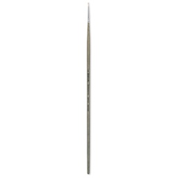 Escoda Modernista Tadami Synthetic Mongoose Brush - Round, Long Handle, Size 3/0, full brush