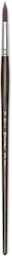 Escoda Primera Teijin Synthetic Brush - Round, Long Handle, Size 12