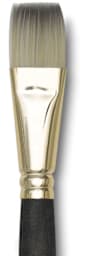 Princeton Umbria Brush - Bright, Short Handle, Size 10 close up