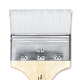 Da Vinci Impasto Brush - Mottler, Short Handle, Size 80 close up