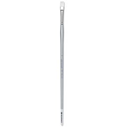 Silver Brush Silverwhite Synthetic Brush - Bright, Long Handle, Size 4
