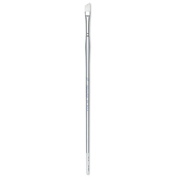 Silver Brush Silverwhite Synthetic Brush - Angular, Long Handle, Size 3/8"