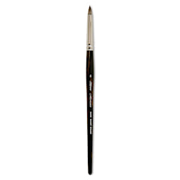 Silver Brush Monza Synthetic Mongoose Artist Brush - Short Round, Size 8
