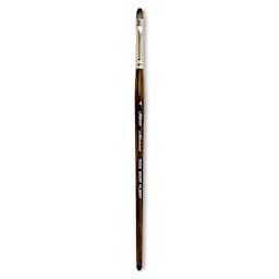 Silver Brush Monza Synthetic Mongoose Artist Brush - Short Filbert, Size 4
