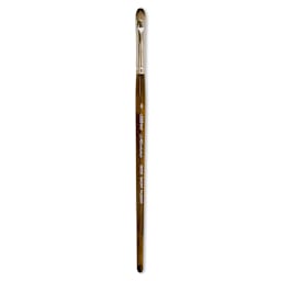 Silver Brush Monza Synthetic Mongoose Artist Brush - Short Filbert, Size 6