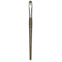 Silver Brush Monza Synthetic Mongoose Artist Brush - Short Filbert, Size 12