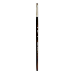 Silver Brush Monza Synthetic Mongoose Artist Brush - Short Bright, Size 0