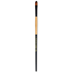 Dynasty Black Gold Brush - Filbert, Long Handle, Size 6