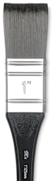 Winsor & Newton Artists’ Acrylic Brush - Utility, Long Handle, Size 1" close up