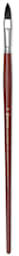 Escoda Black Sable Oil Brush - Filbert, Size 22