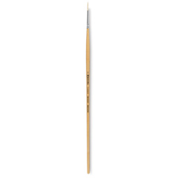Escoda Clasico Chungking White Bristle Brush - Round, Long Handle, Size 2