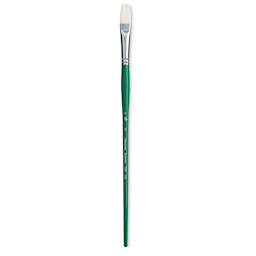 Princeton Synthetic Bristle Brush - Flat, Size 8