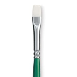 Princeton Synthetic Bristle Brush - Bright, Size 4 close up