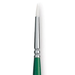 Princeton Synthetic Bristle Brush - Round, Size 1 close up