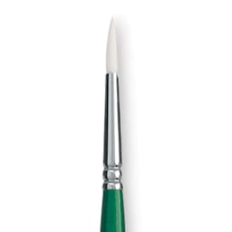 Princeton Synthetic Bristle Brush - Round, Size 2 close up