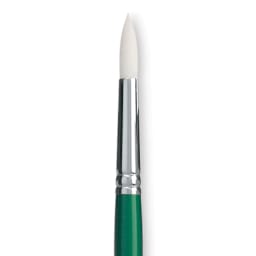 Princeton Synthetic Bristle Brush - Round, Size 6 close up
