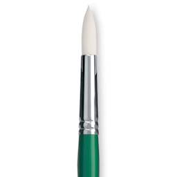 Princeton Synthetic Bristle Brush - Round, Size 8 close up