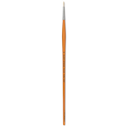 Isabey Chungking Interlocking Bristle Brush - Round, Long Handle, Size 0
