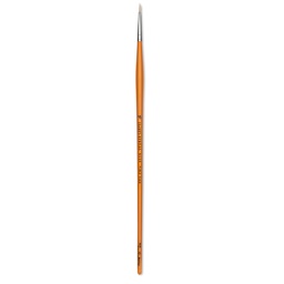 Isabey Chungking Interlocking Bristle Brush - Round, Long Handle, Size 2/0