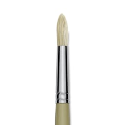 Robert Simmons Signet Brush - Round, Long Handle, Size 6 close up