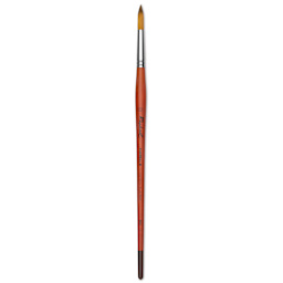 Raphael Golden Kaerell Brush - Round, Long Handle, Size 22