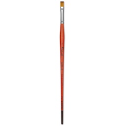 Raphael Golden Kaerell Brush - Flat, Long Handle, Size 8