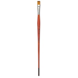 Raphael Golden Kaerell Brush - Flat, Long Handle, Size 10