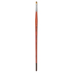 Raphael Golden Kaerell Brush - Filbert, Long Handle, Size 4