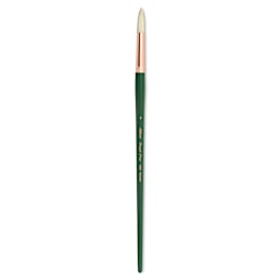 Silver Brush Grand Prix Super Brush - Round, Long Handle, Size 8