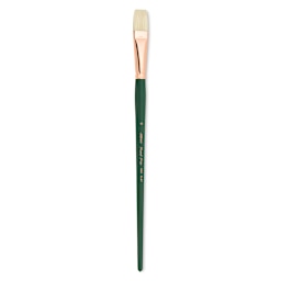 Silver Brush Grand Prix Super Brush - Flat, Long Handle, Size 10