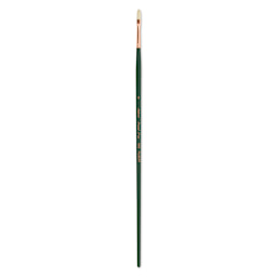 Silver Brush Grand Prix Super Brush - Filbert, Long Handle, Size 0