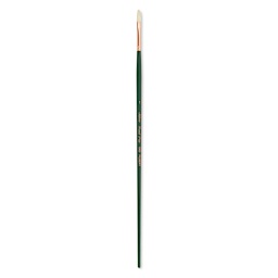 Silver Brush Grand Prix Super Brush - Filbert, Long Handle, Size 1