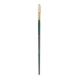 Silver Brush Grand Prix Super Brush - Extra Long Filbert, Long Handle, Size 4