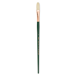 Silver Brush Grand Prix Super Brush - Extra Long Filbert, Long Handle, Size 8