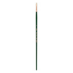 Silver Brush Grand Prix Super Brush - Bright, Long Handle, Size 0