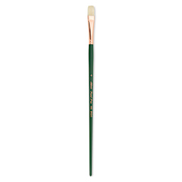 Silver Brush Grand Prix Super Brush - Bright, Long Handle, Size 6