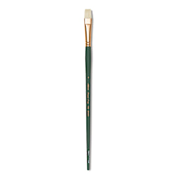Silver Brush Grand Prix Super Brush - Bright, Long Handle, Size 8