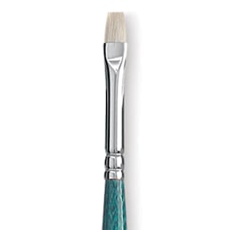 Princeton Natural Bristle Brush - Bright, Size 1 close up