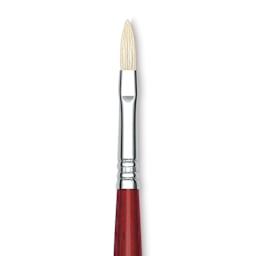Blick Master Bristle Brush - Filbert, Long Handle, Size 6