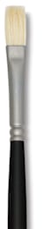 Winsor & Newton Artists' Oil Brushes - Closeup of tip of Flat brush