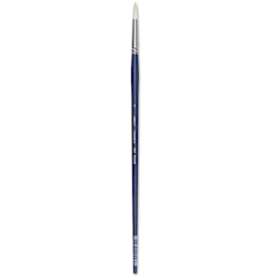 Silver Brush Bristlon Stiff White Synthetic Brush - Round, Size 4