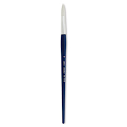 Silver Brush Bristlon Stiff White Synthetic Brush - Round, Size 10