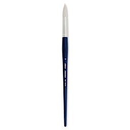 Silver Brush Bristlon Stiff White Synthetic Brush - Round, Size 12
