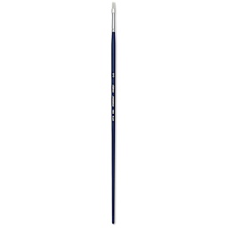 Silver Brush Bristlon Stiff White Synthetic Brush - Flat, Size 1