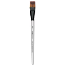 Robert Simmons Simply Simmons Synthetic Brush - Flat Comb, Short Handle, Size 3/4"