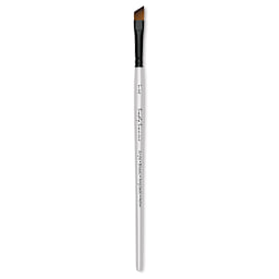 Robert Simmons Simply Simmons Synthetic Brush - Angle Shader, Short Handle, Size 1/4"
