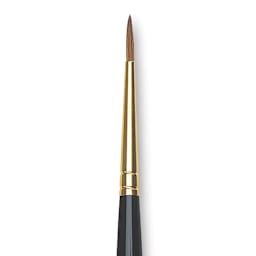 Da Vinci Maestro Kolinsky Brush - Full Belly Round, Short Handle, Size 0