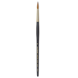 Da Vinci Maestro Kolinsky Brush - Full Belly Round, Short Handle, Size 6